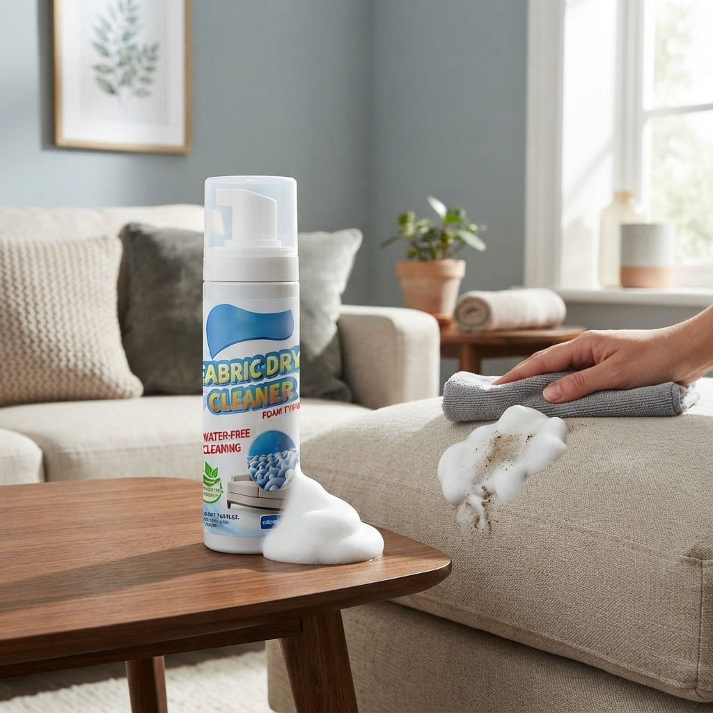 Fabric Dry Cleaning Foam Bottle