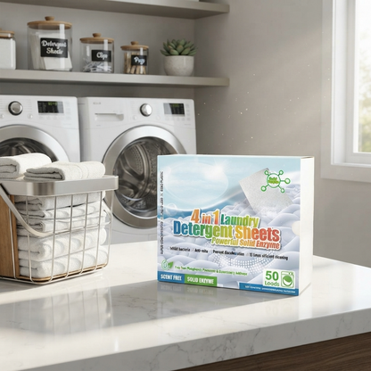 Concentrated Laundry Detergent Sheets