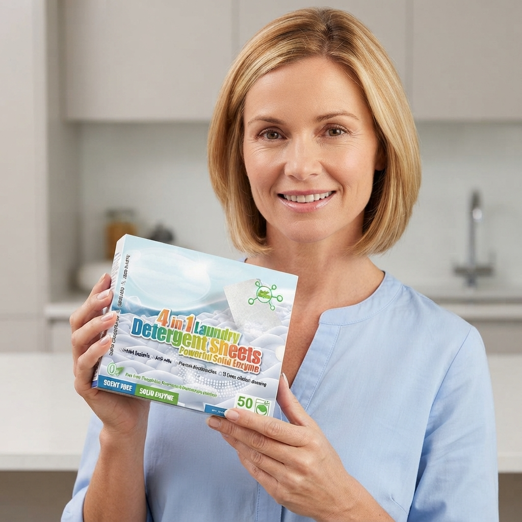 Concentrated Laundry Detergent Sheets