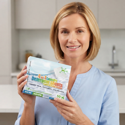 Concentrated Laundry Detergent Sheets